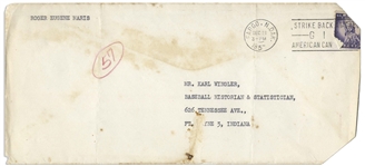 Interesting Roger Maris Lot -- Baseball Questionnaire Filled Out and Signed by Maris in 1957 & Two Cards Also Filled Out by Him With Details on His Name Change and the Scout Who Signed Him